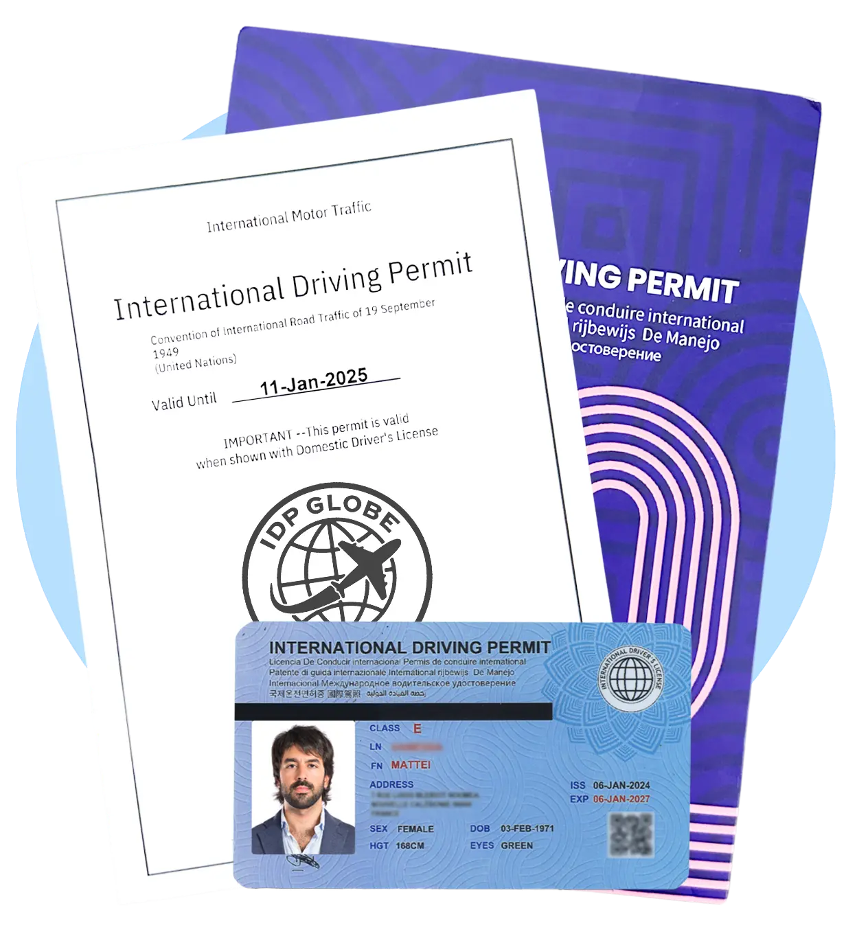 IDP Globe permit